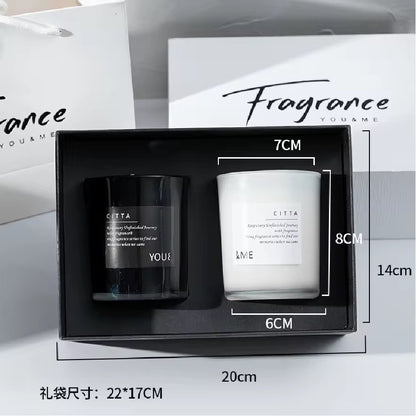 YOU & ME Luxury Scented Candle Gift Set