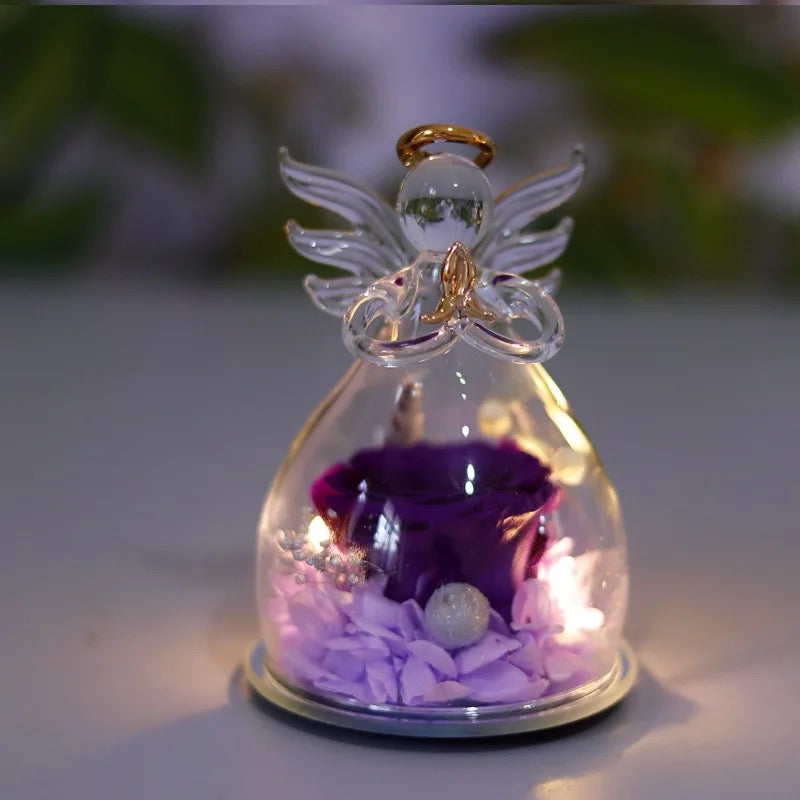 Angel's Blessing Preserved Rose Dome
