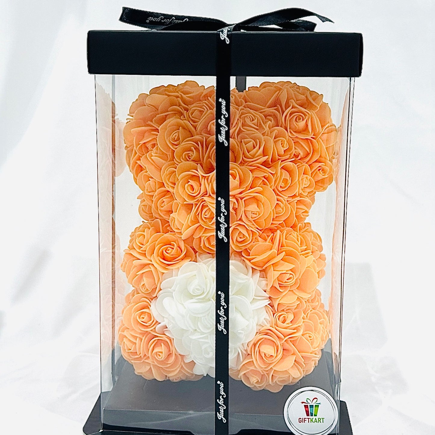 Rose Bears with Hearts
