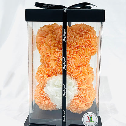 Rose Bears with Hearts