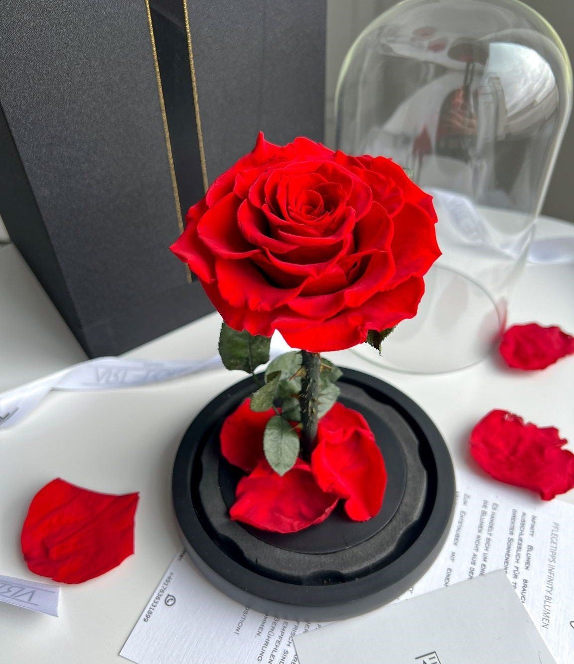 Preserved Red Rose By Giftkart 🌹🌹