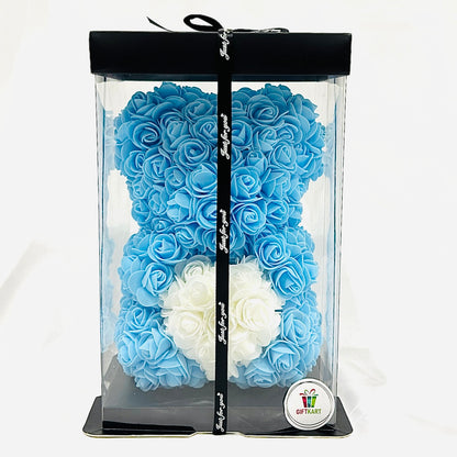 Rose Bears with Hearts