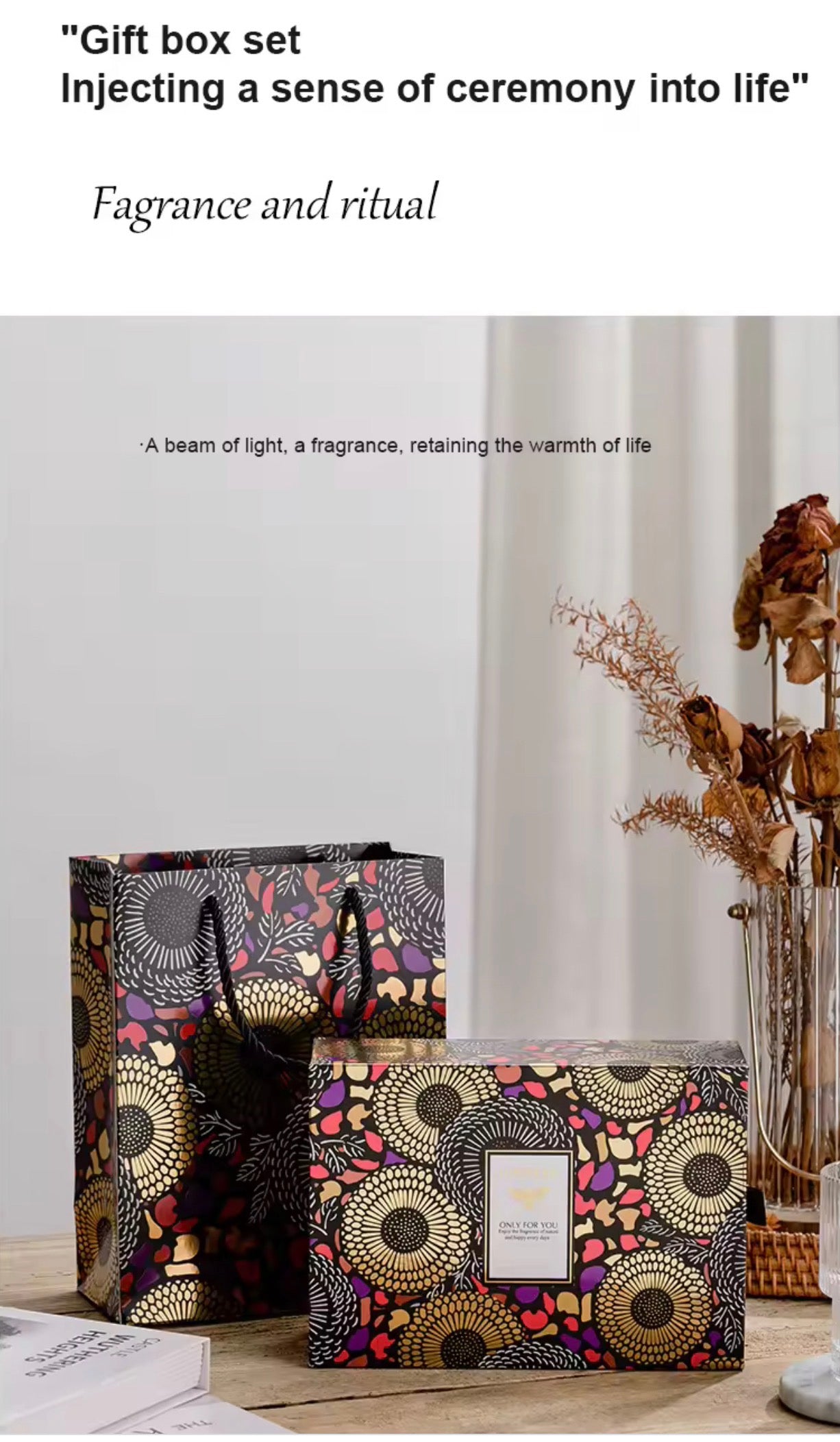 Aura Luxe Home Fragrance Gift Box