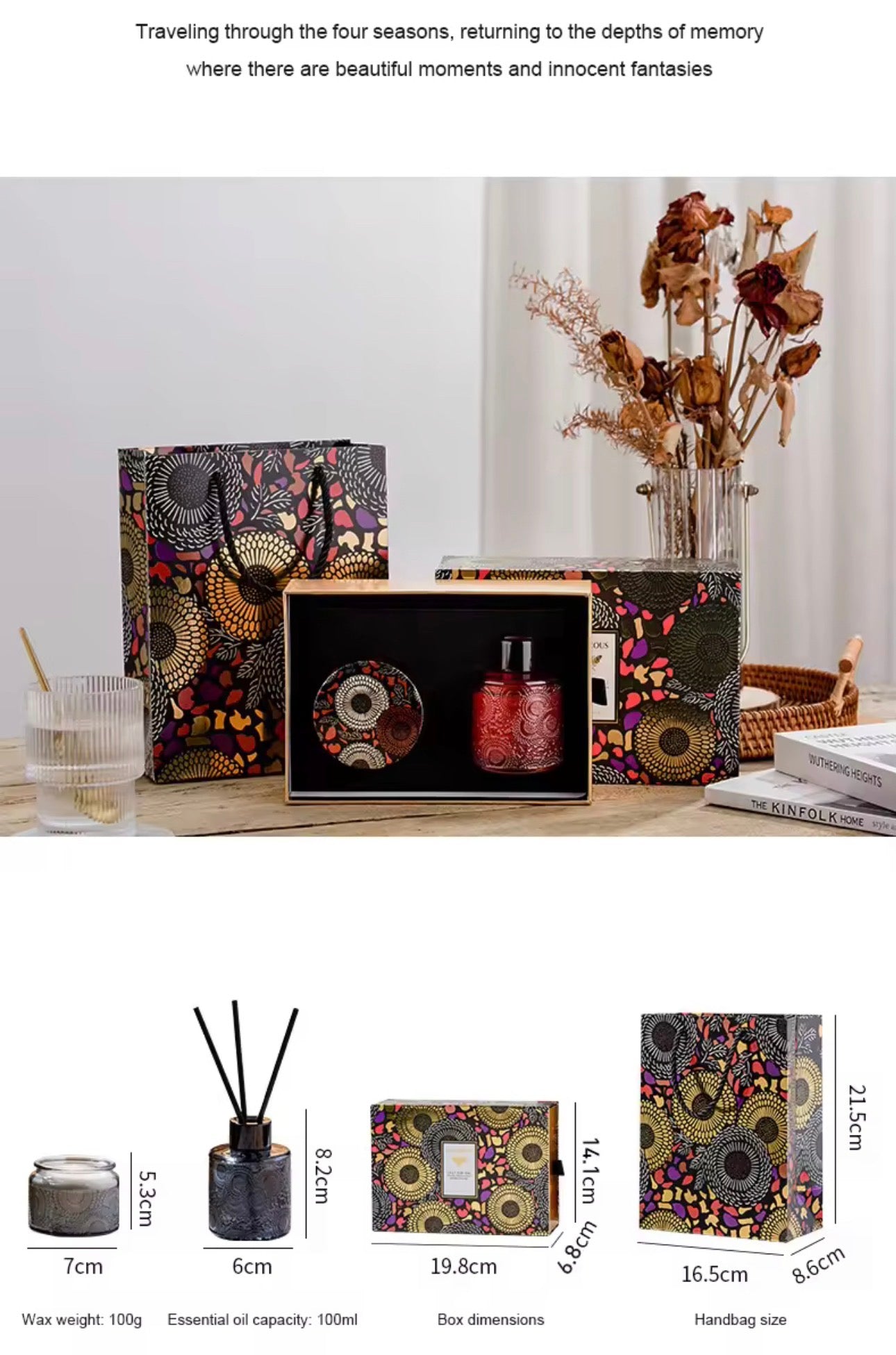Aura Luxe Home Fragrance Gift Box