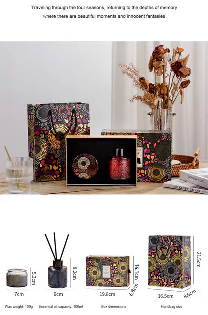 Aura Luxe Home Fragrance Gift Box