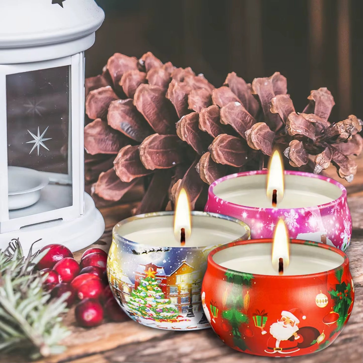 Christmas Wonderland 16-Piece Scented Candle Gift Set