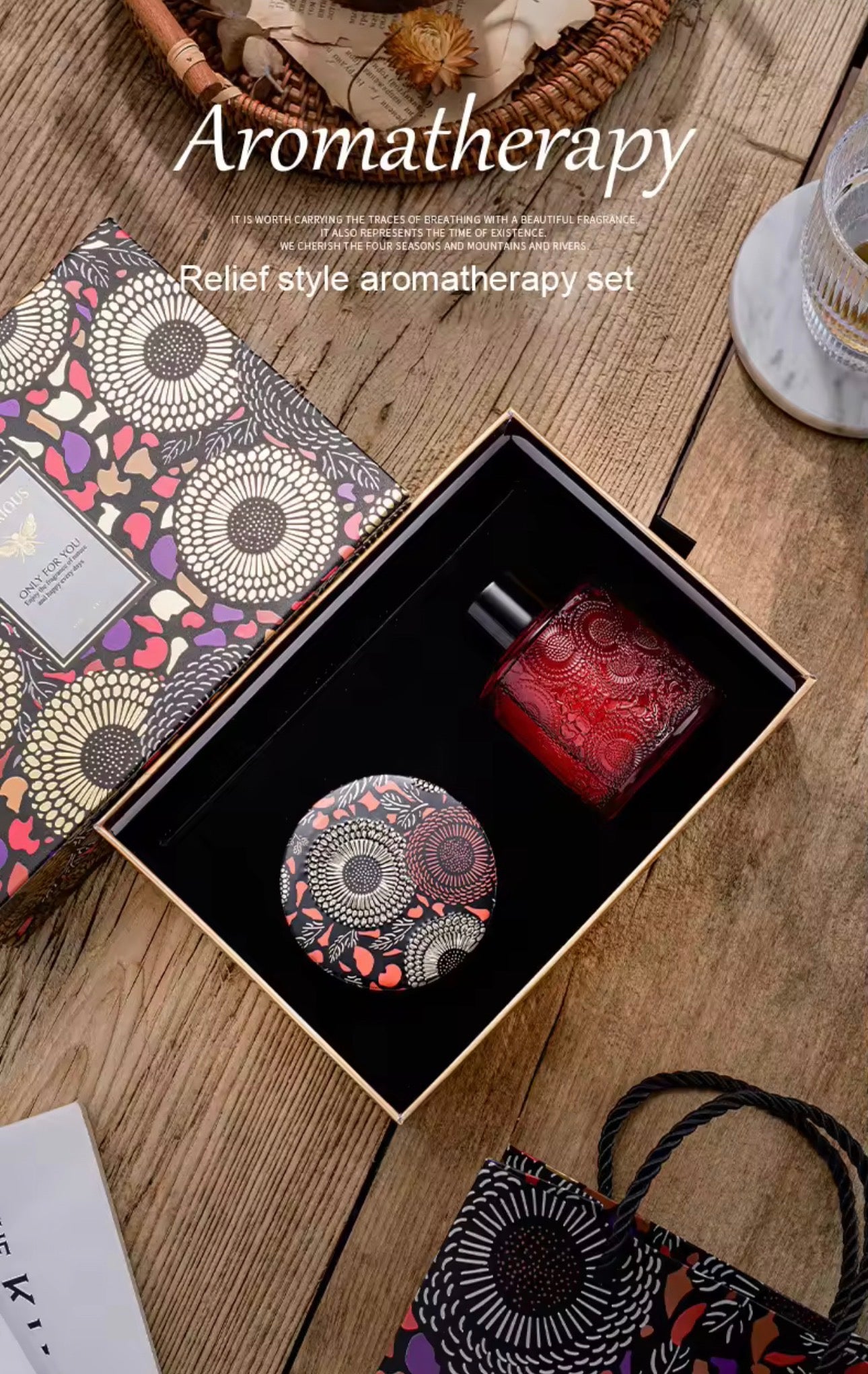 Aura Luxe Home Fragrance Gift Box