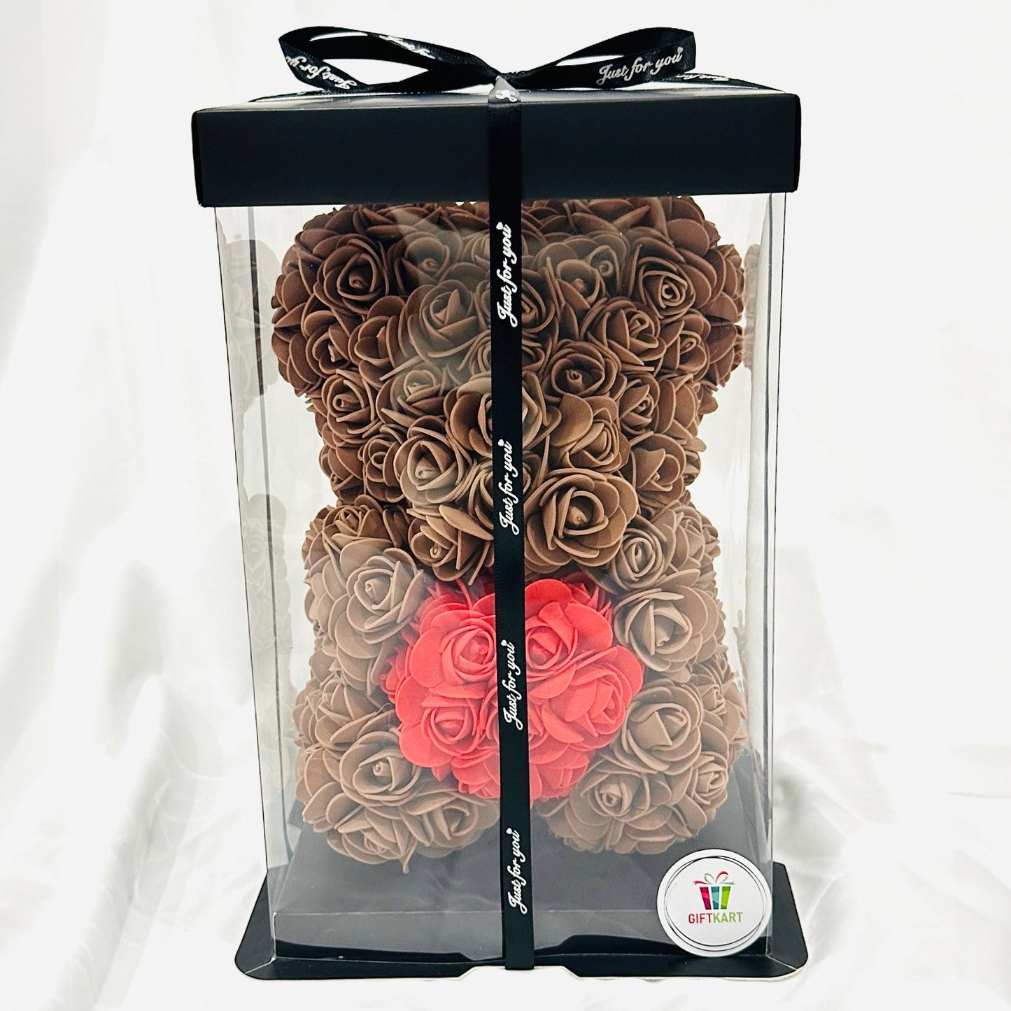 Rose Bears with Hearts