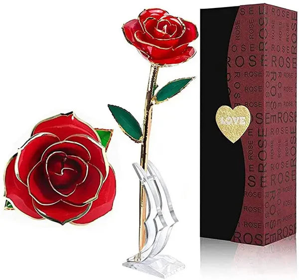 24K GOLD DIPPED ROSE