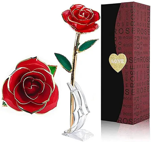 24K GOLD DIPPED ROSE