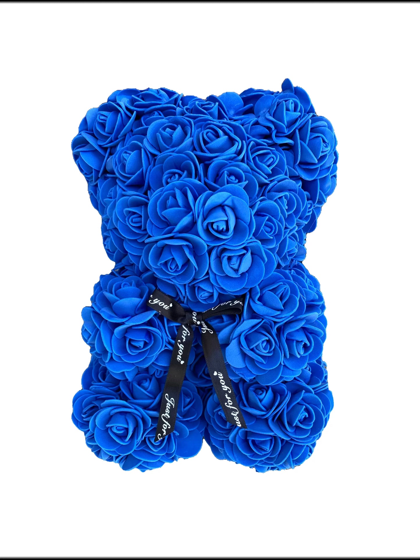 Rose Teddy Plush Floral Stuffed Bear Bouquet Soft Decorative Gift for Special Occasions