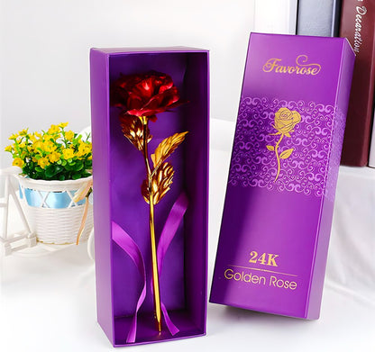Flower Eternal Foil Plated 24K Gold Rose