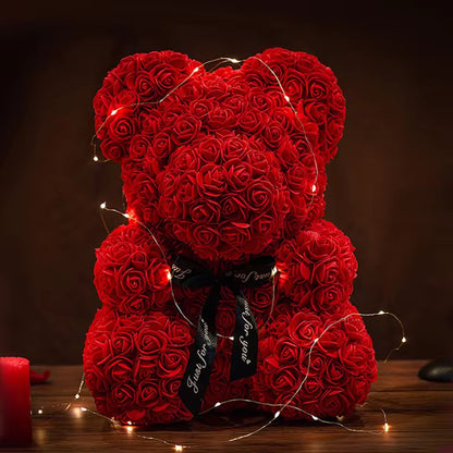 Eternal Rose Bear