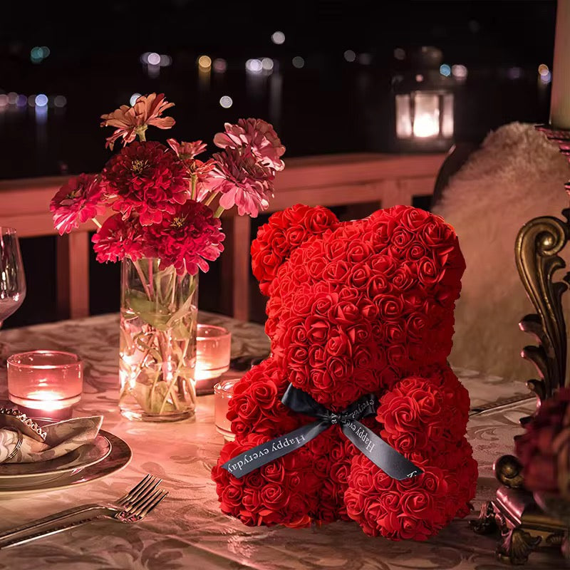 Eternal Rose Bear