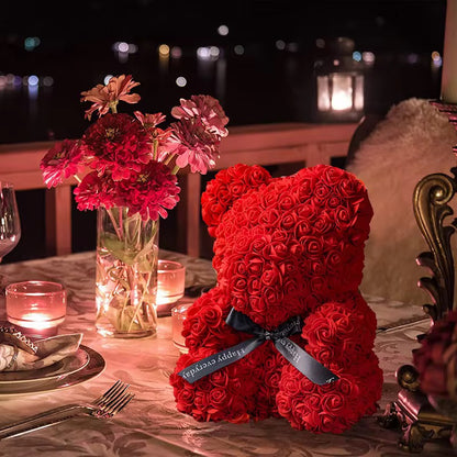 Eternal Rose Bear