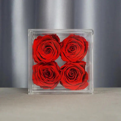 Roses In Acrylic Box